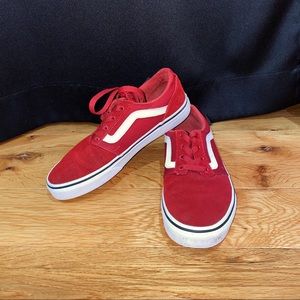 Vans Red low top
